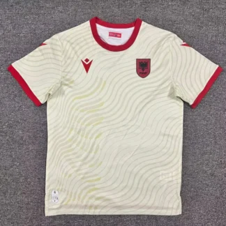Seconda Maglia Albania Bianca 2026/27 – fronte