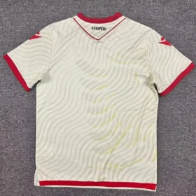 Segunda Camiseta Albania Blanca 2026/27 — Vista posterior