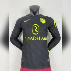 Seconda Maglia Atletico Manica Lunga 2026/27 – Giocatore — Vista frontale
