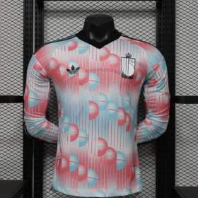 Camiseta Bélgica Visitante Manga Larga 2026/27 Jugador — Vista frontal