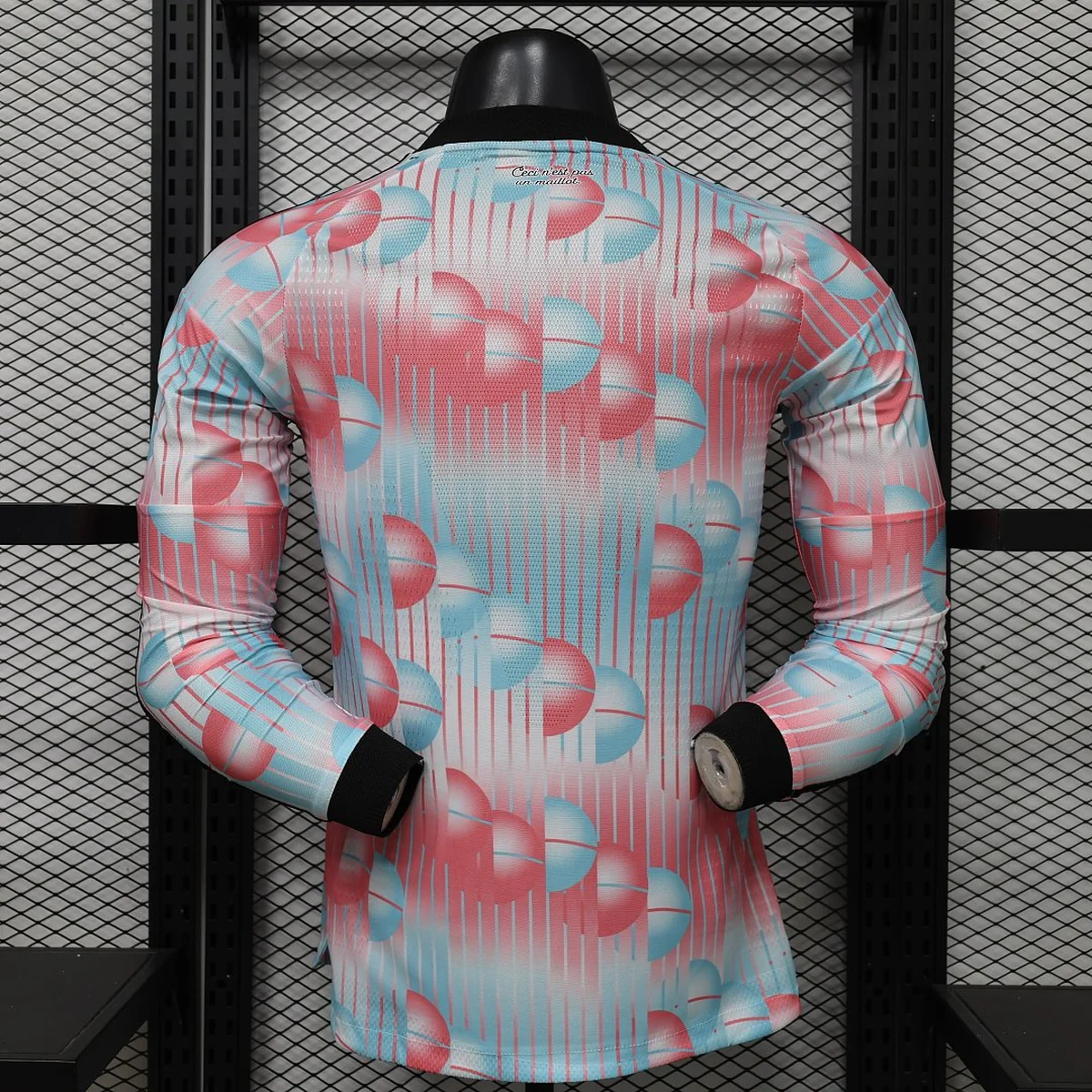 Camiseta Bélgica Visitante Manga Larga 2026/27 Jugador – espalda