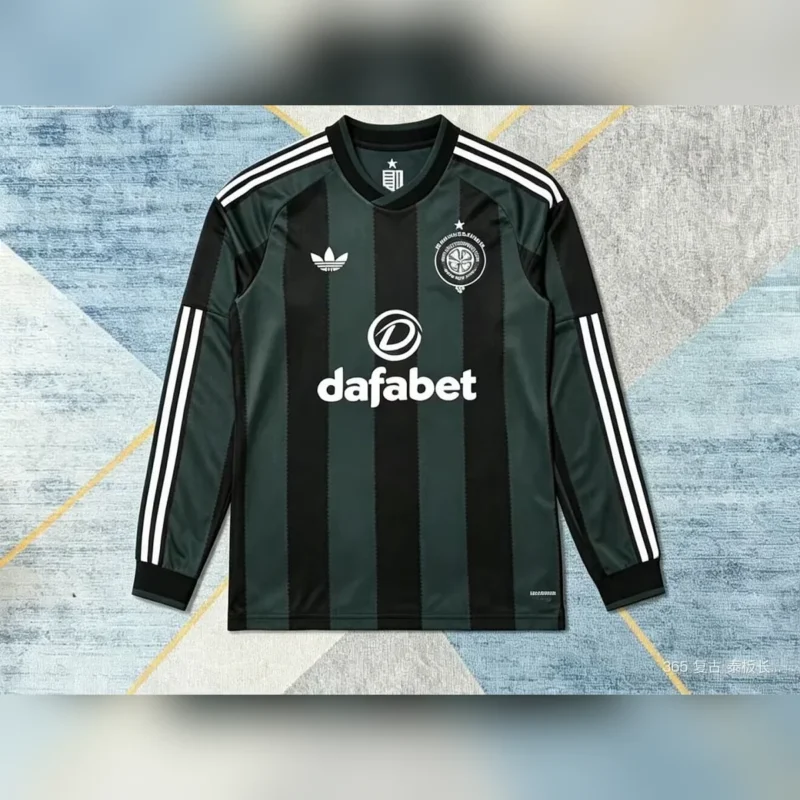 Camiseta Celtic Segunda Equipación Manga Larga 2026/27 – frontal
