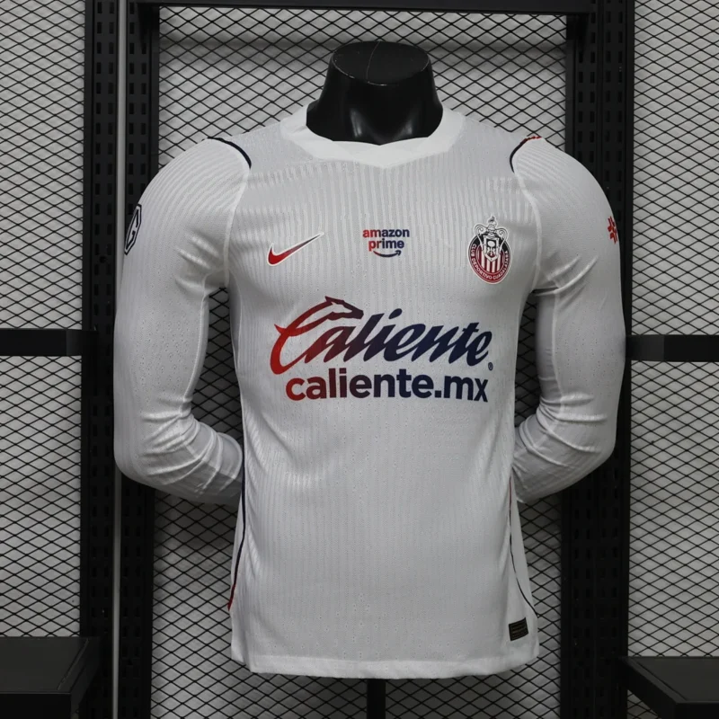 Camiseta Chivas Segunda Equipación Manga Larga 2026/27 – frontal