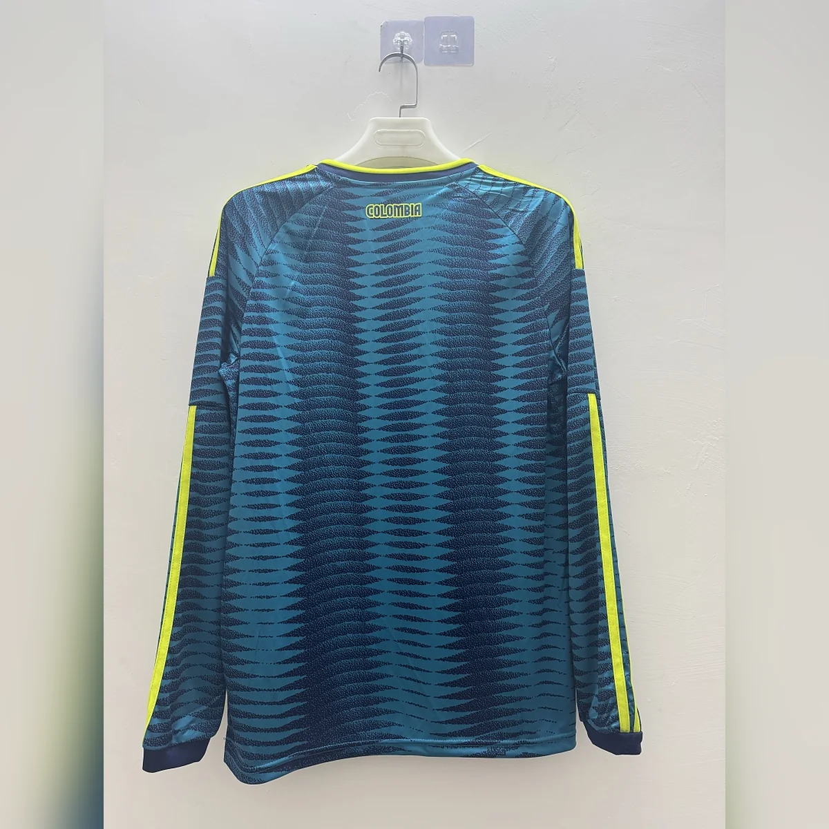 Camiseta Colombia Segunda Equipación Manga Larga 2026/27 – espalda