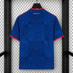 Segunda Camiseta Croacia Azul 2026/27 — Vista posterior