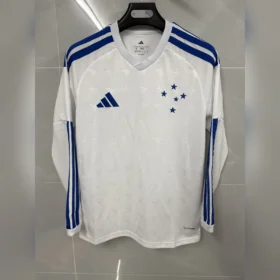 Camiseta Cruzeiro Segunda Equipación Manga Larga 2026/27 — Vista frontal