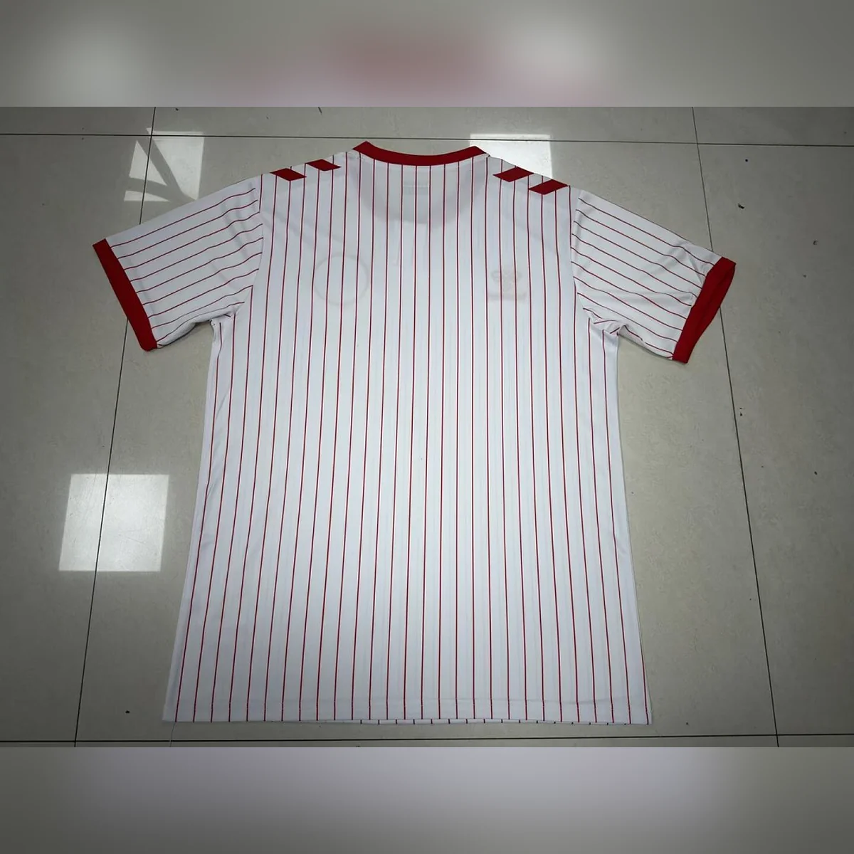 Camiseta Dinamarca Segunda Equipación 2026/27 – espalda
