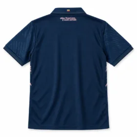 Segunda Camiseta Ecuador Mundial 2026 — vista trasera, presentación comercial