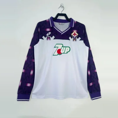 Seconda Maglia Fiorentina 1992/93 Manica Lunga Retro