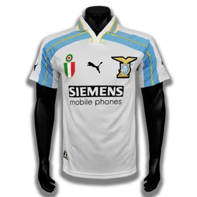 Seconda Maglia Lazio 2000/01 Siemens Retro