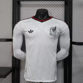 Camiseta México Visitante Manga Larga 2026/27 Jugador — Vista frontal