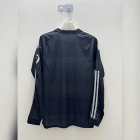 Segunda Camiseta Real Madrid Manga Larga 2025/26 — Vista posterior