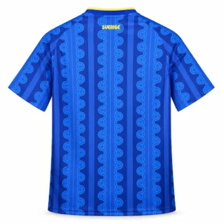 Camiseta Suecia Segunda Equipación 2026/27 — vista trasera, presentación comercial