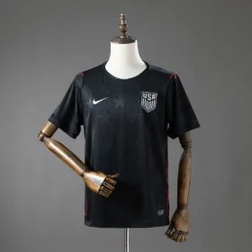 Camiseta EE. UU. Segunda Equipación Negra 2026/27 — Vista frontal