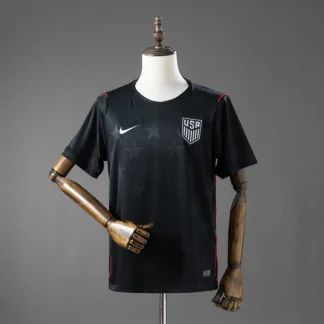 Camiseta EE. UU. Segunda Equipación Negra 2026/27 – frontal