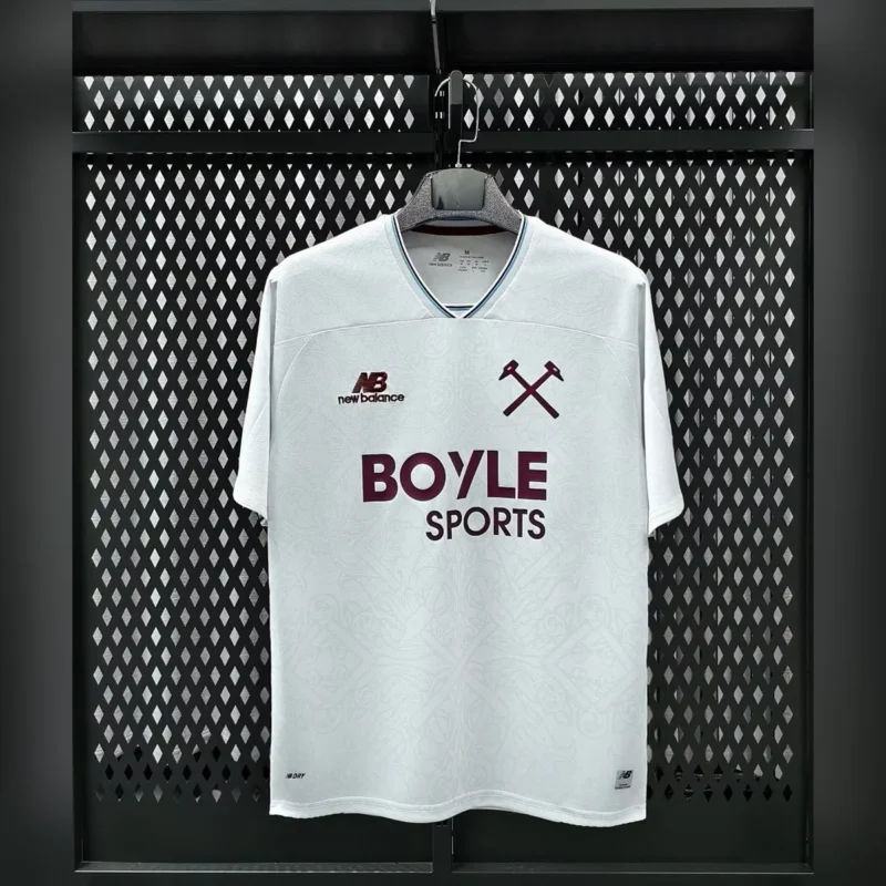 Camiseta West Ham Segunda Equipación 2026/27 – frontal