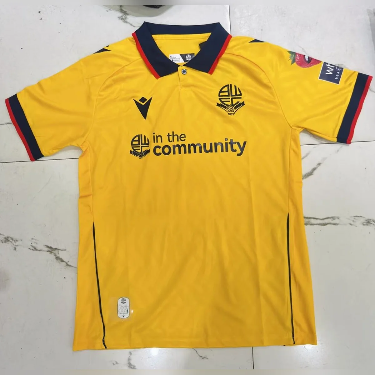 Camiseta Bolton Wanderers Tercera Equipación 2026/27 – frontal