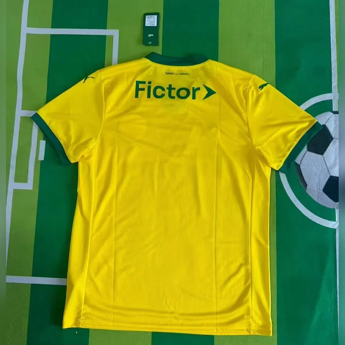Tercera Camiseta Palmeiras Amarilla 2025/26 – espalda