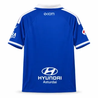 Camiseta Real Oviedo Local 2026/27 — vista posterior, presentación comercial