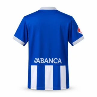 Camiseta Deportivo de La Coruña Local 2026/27 — vista posterior, presentación comercial
