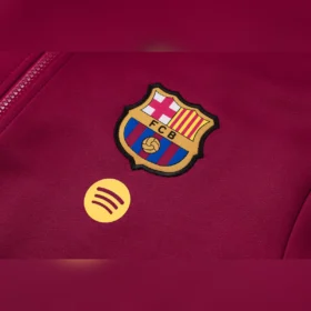 Chándal Barcelona Granate Cremallera Entera 2026/27 — Detalle del producto