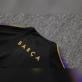 Chándal Barcelona Negro Media Cremallera 2026/27 — Vista posterior