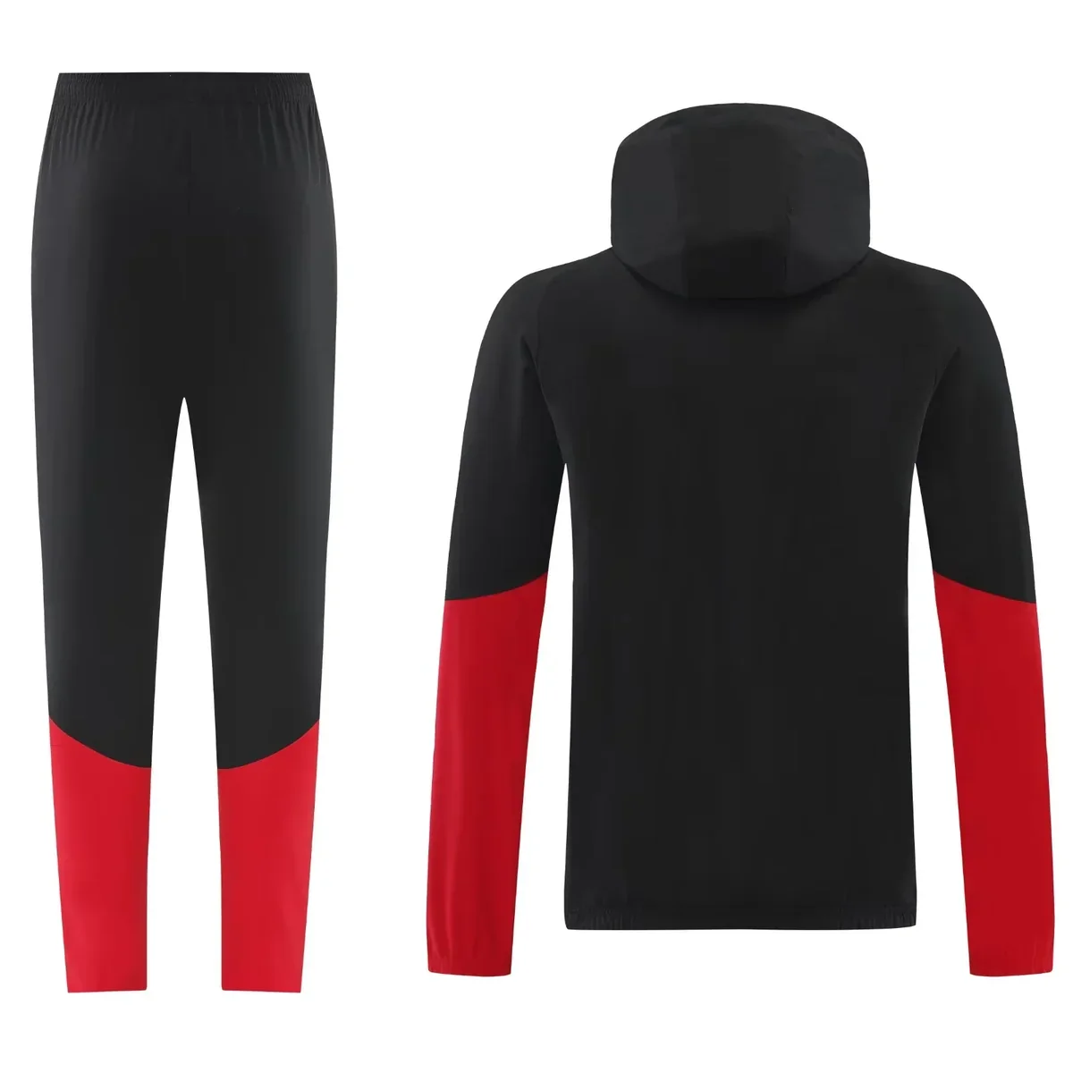 Chándal Alemania Negro Rojo y Amarillo con Capucha – espalda