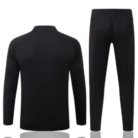 Tuta Manchester United Nera Mezza Zip 2026/27 – retro