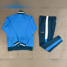 Tuta Napoli Azzurra EA7 2026/27 – retro