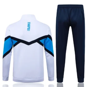 Tuta Napoli Bianca con V Azzurra 2025/26 – retro