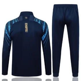 Chándal Napoli Azul Marino EA7 2025/26 — Vista posterior
