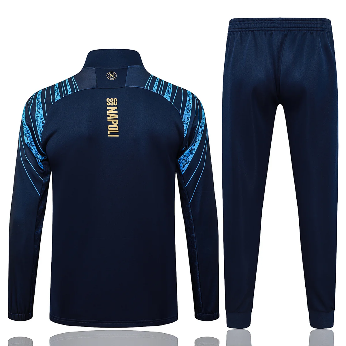 Chándal Napoli Azul Marino EA7 2025/26 – espalda