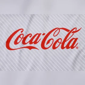 Tuta Napoli Grigia Mezza Zip Coca-Cola 2025/26 – dettaglio sponsor