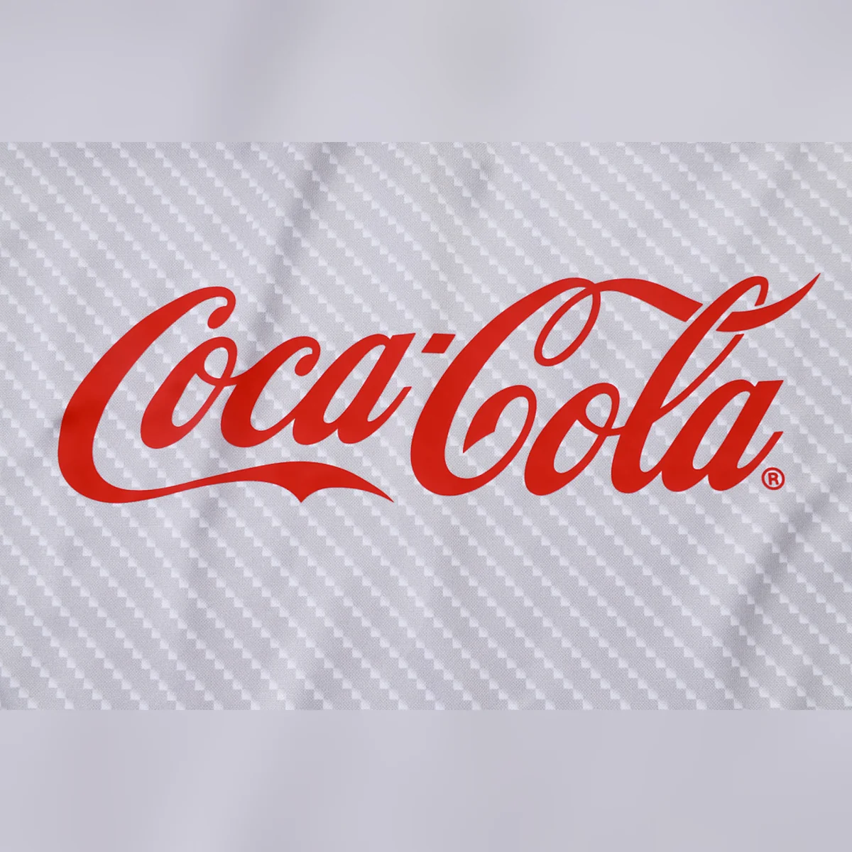 Tuta Napoli Grigia Mezza Zip Coca-Cola 2025/26 – dettaglio sponsor