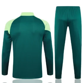 Chándal Palmeiras Verde Oscuro con Hombros Lima Media Cremallera – vista trasera comercial
