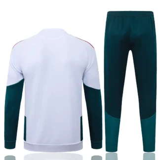 Chándal Real Madrid Blanco y Verde 2026/27 – espalda