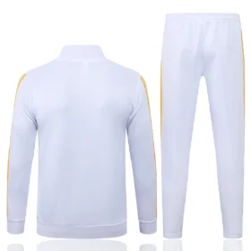 Chándal Real Madrid Blanco Franja Azul Marino 2026/27 — Vista posterior