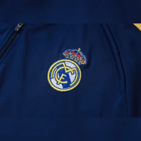 Chándal Real Madrid Azul Media Cremallera Dorado 2026/27 — Detalle del producto