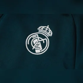 Chándal Real Madrid Verde Oscuro Franja Blanca 2026/27 — Detalle del producto