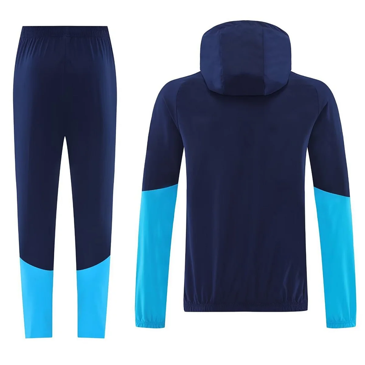 Tuta Spagna Antivento Blu Navy e Azzurra 2025/26 – retro