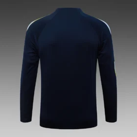 Tuta Tottenham Blu Navy Mezza Zip 2026/27 – retro