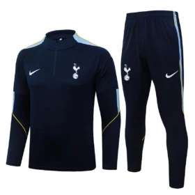 Tuta Tottenham Blu Navy Mezza Zip 2026/27 – tuta completa