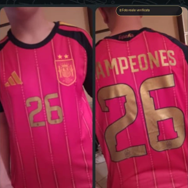 Foto reale maglia indossata dal cliente