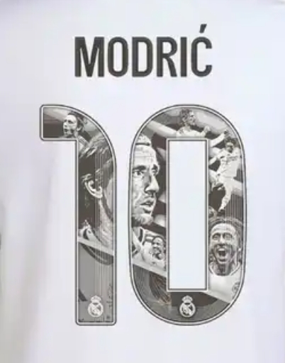 Stampa speciale Modrić 10