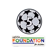 Patch Champions 5 Coppe + UEFA Foundation