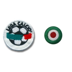 Set retro: Lega Calcio + Coccarda