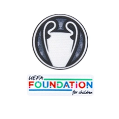 Patch detentori Champions League + UEFA Foundation