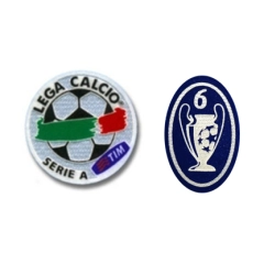 Patch Lega Calcio + 6 Coppe