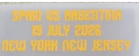 Stampa finale Spagna-Argentina 19 luglio 2026