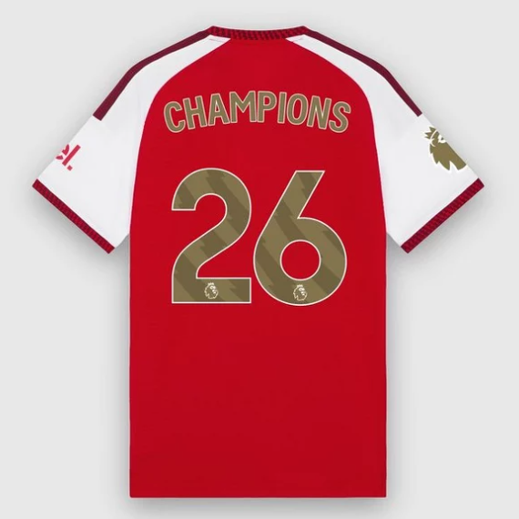 Stampa Champions 26 + patch leone oro